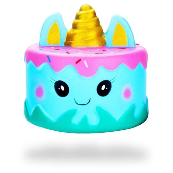 Squishy Gâteau Chat Licorne