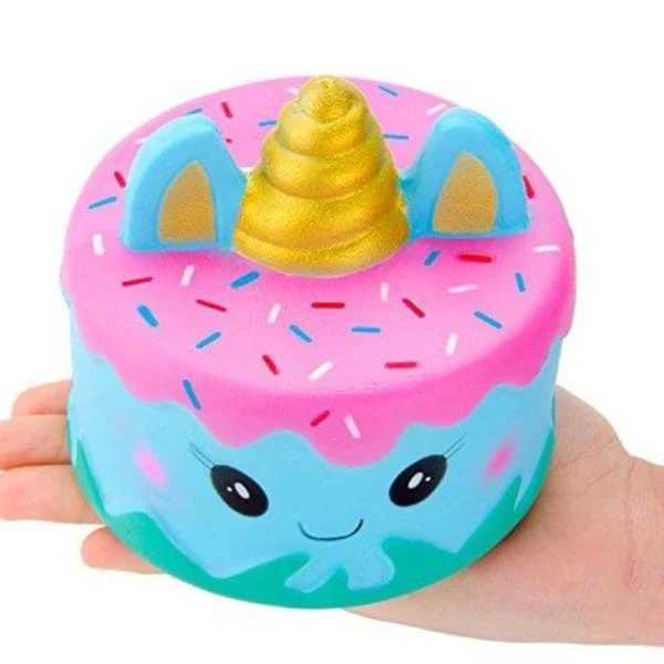 Squishy Gâteau Chat Licorne