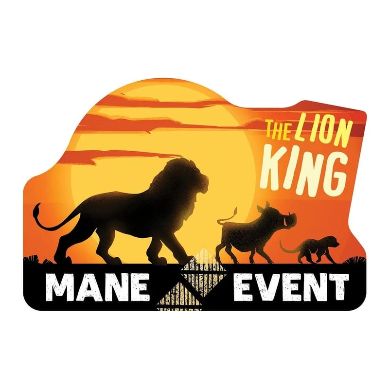 Lion King invitations, 8 per package