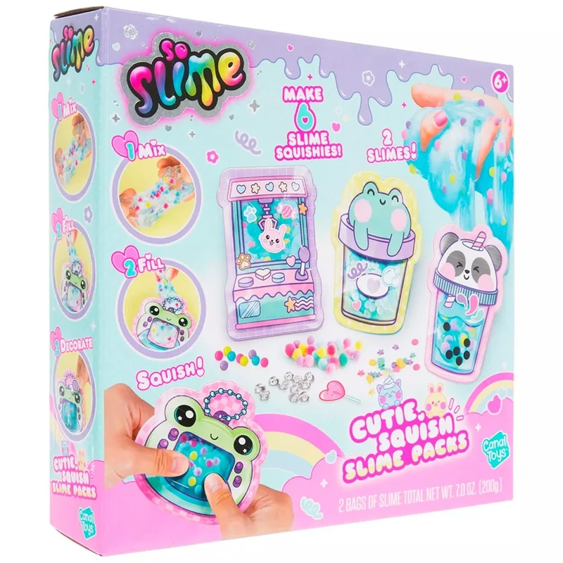 So Slime Cutie Squish Slime Packs, 1 Count