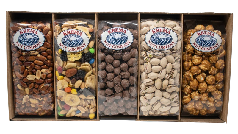 Deluxe Snacker 5 Pack Gift Box