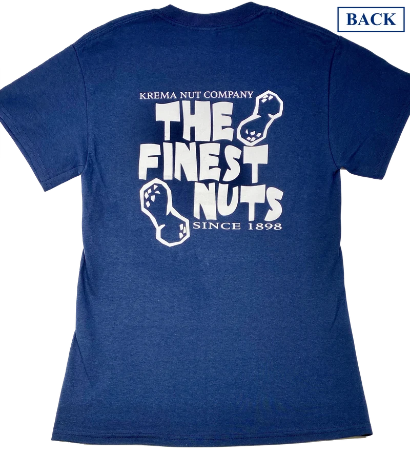 Krema's Navy Blue Finest Nuts T-Shirt