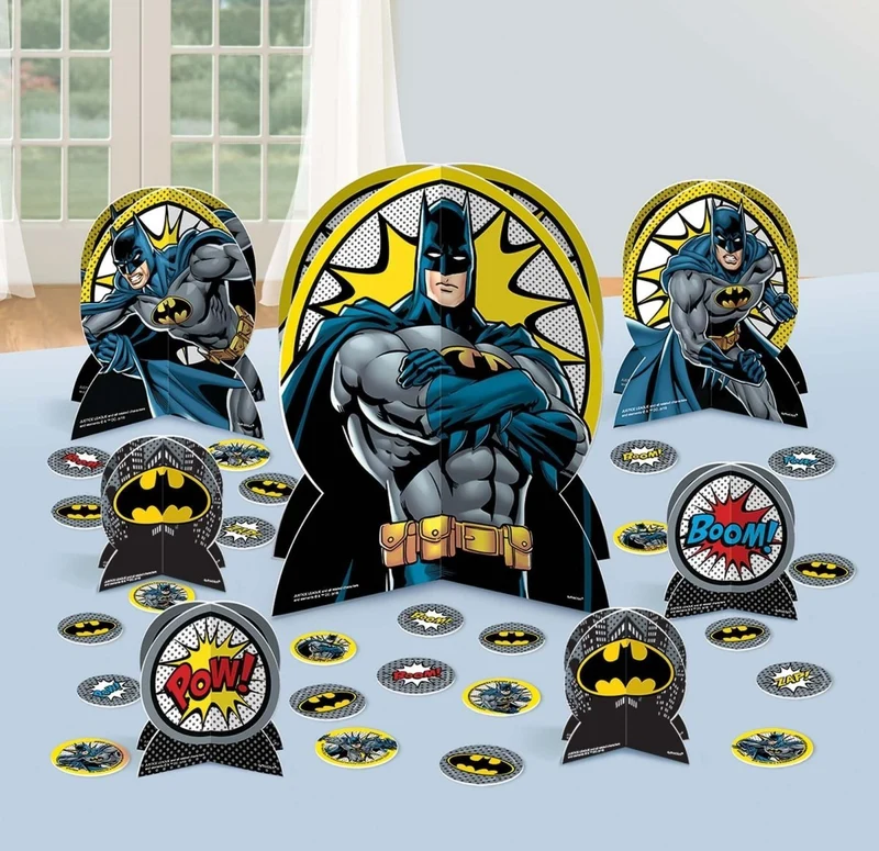 Batman table decorating kit
