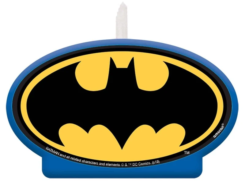Batman candle