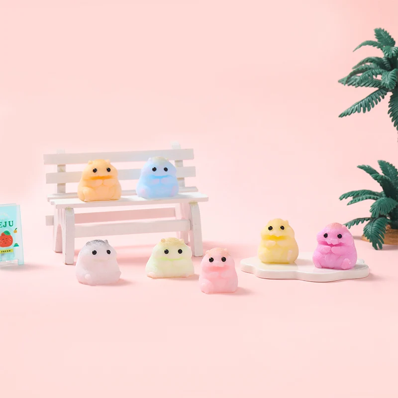 7pc Mini Hamster Taba Squishy