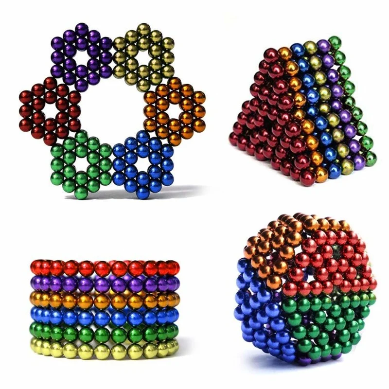 216 Billes Aimantées 5mm