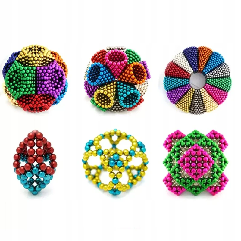 216 Billes Aimantées 5mm