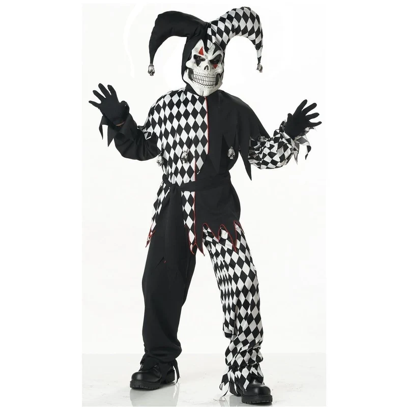 Evil Jester Costume for Kids