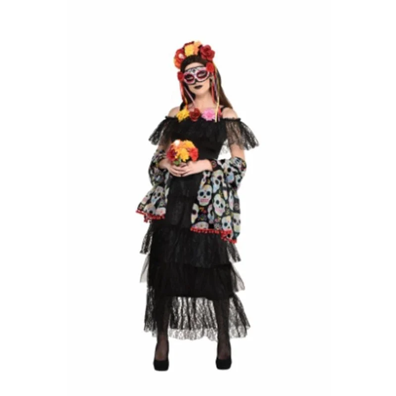 Day of the dead shawl