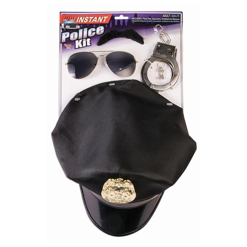 Police accessory kit for adults