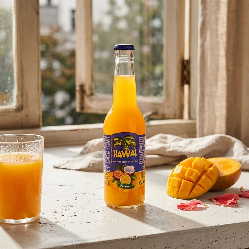Hawaï Glass Bottle Tropical