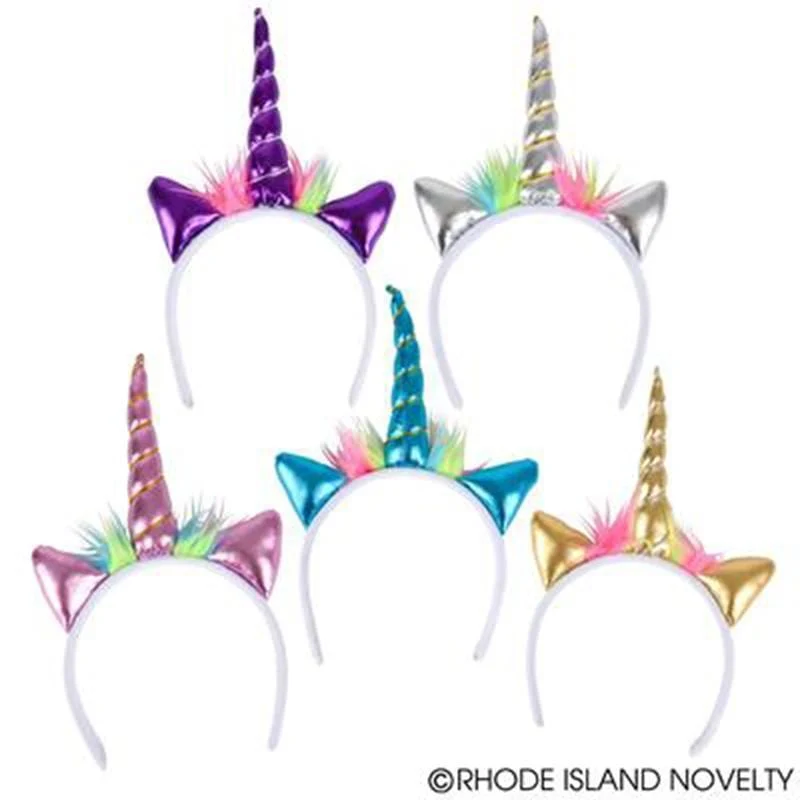 Unicorn Headband Assorted, 1 count