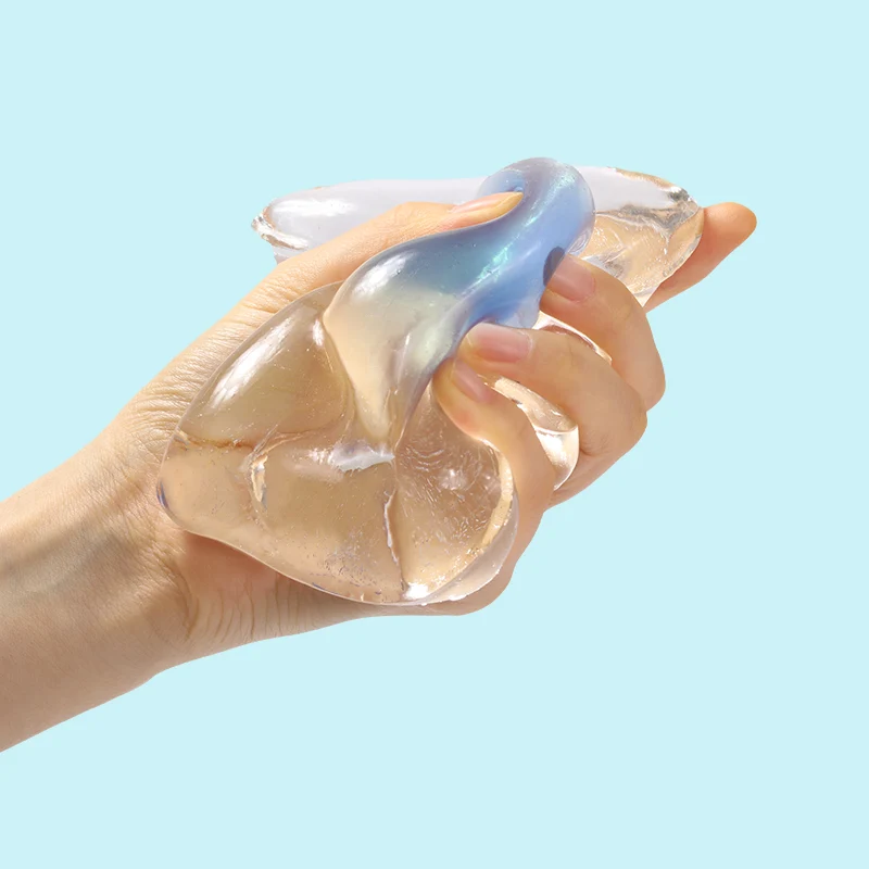 260g Crystal Blue Ice Pillow Taba Squishy