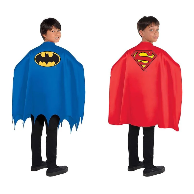 Justice League capes, 2 per package