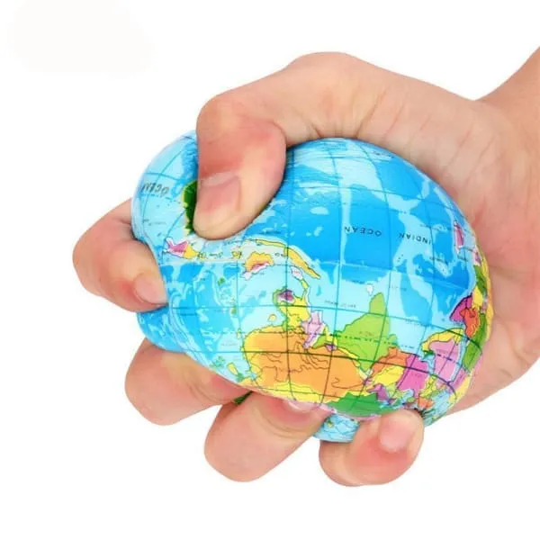 Balle Anti-Stress Globe Terrestre