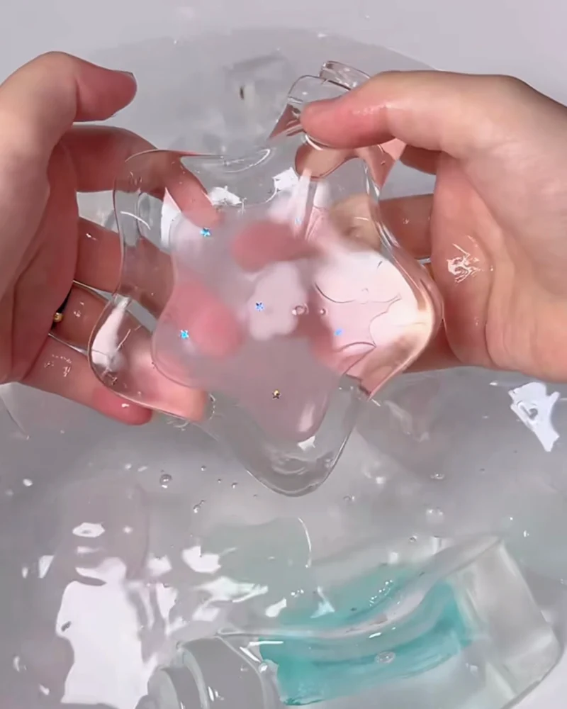 Transparent Wish Bottle Squishy Stress Relief Decompression Toy