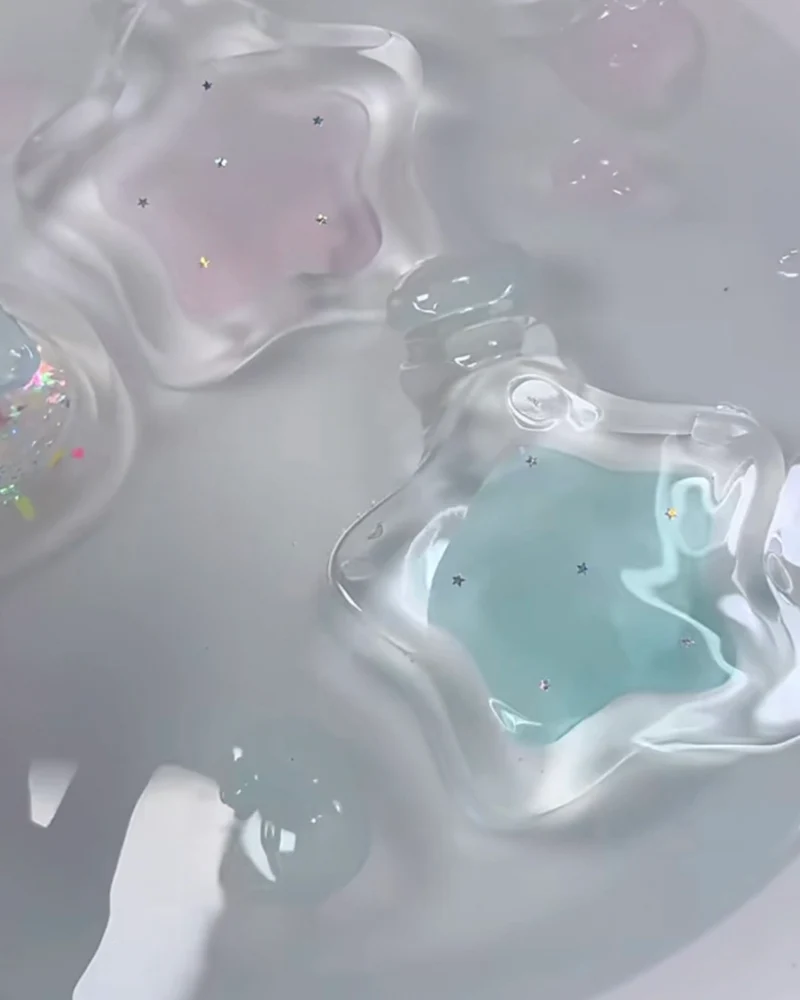 Transparent Wish Bottle Squishy Stress Relief Decompression Toy
