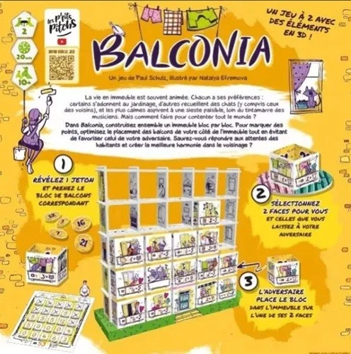 Balconia Board Game / Jeu de société