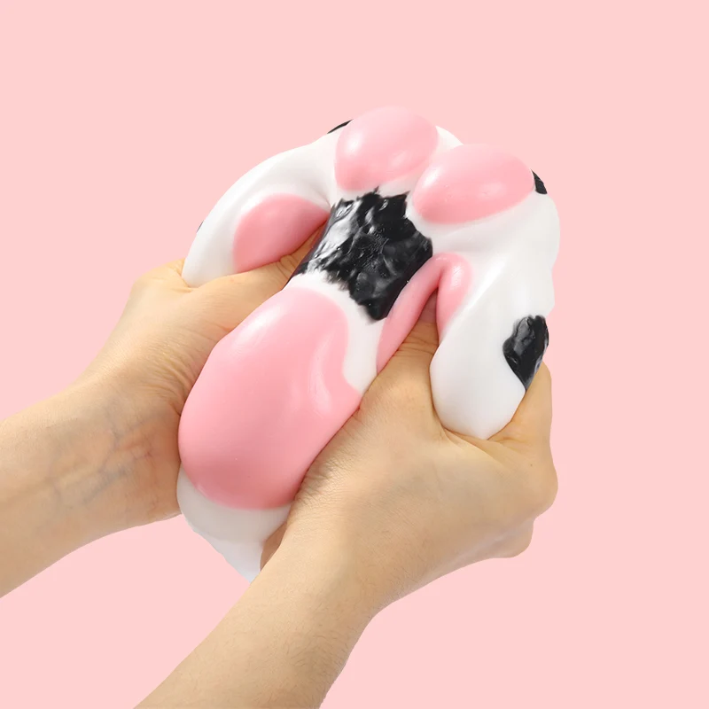 800g Super Large Milk Cow Cat Paw Taba Squishy