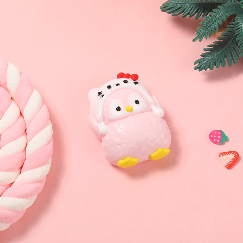 Cute Little Kt Head Penguin Taba Squishy