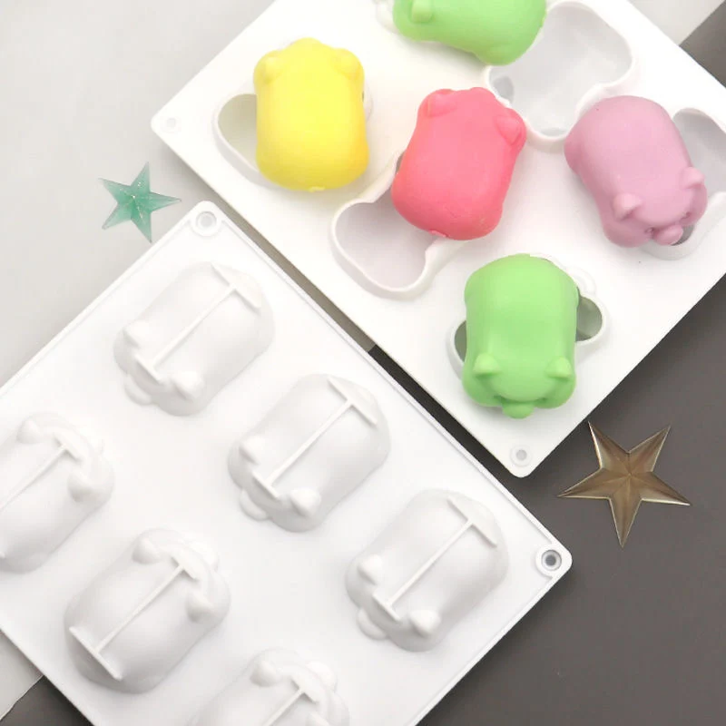Piggy Molds for Squishy Epoxy Resin UV Resin Wax