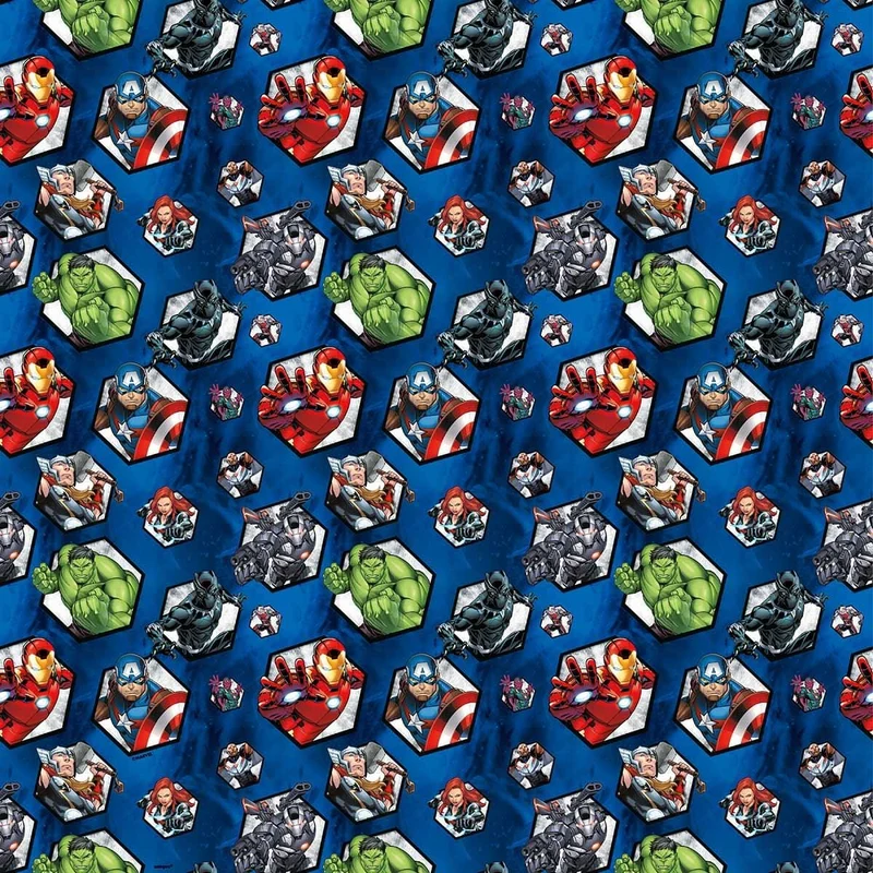 Avengers Assemble gift wrap roll