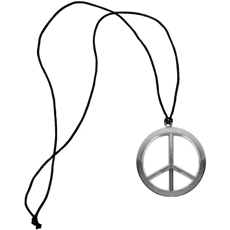 Peace sign necklace