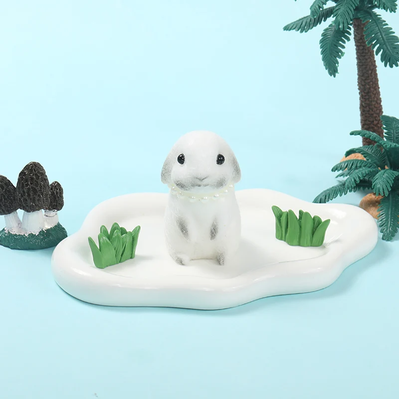 Cute Dark Bunny Taba Squishy