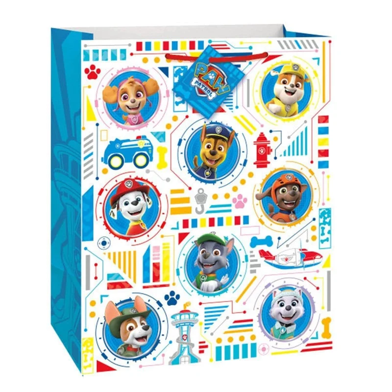 Paw Patrol large glossy gift bag