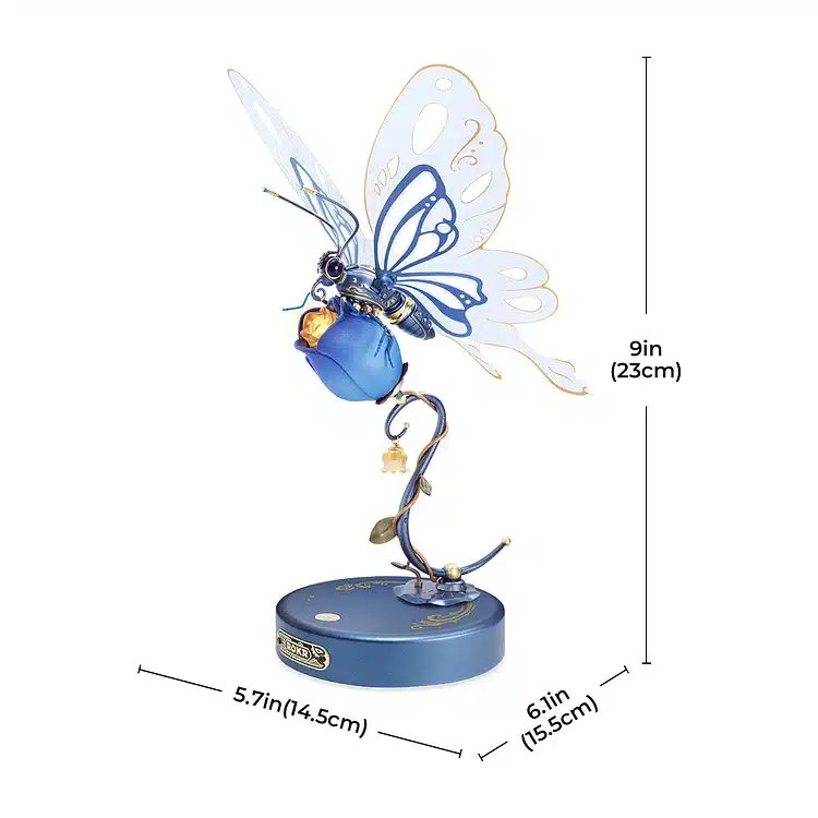 ROKR Mechanical Butterfly Blue Butterfly-