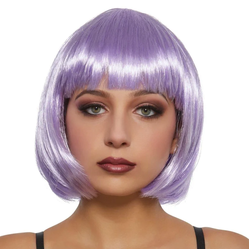 Light purple Daisy wig for women