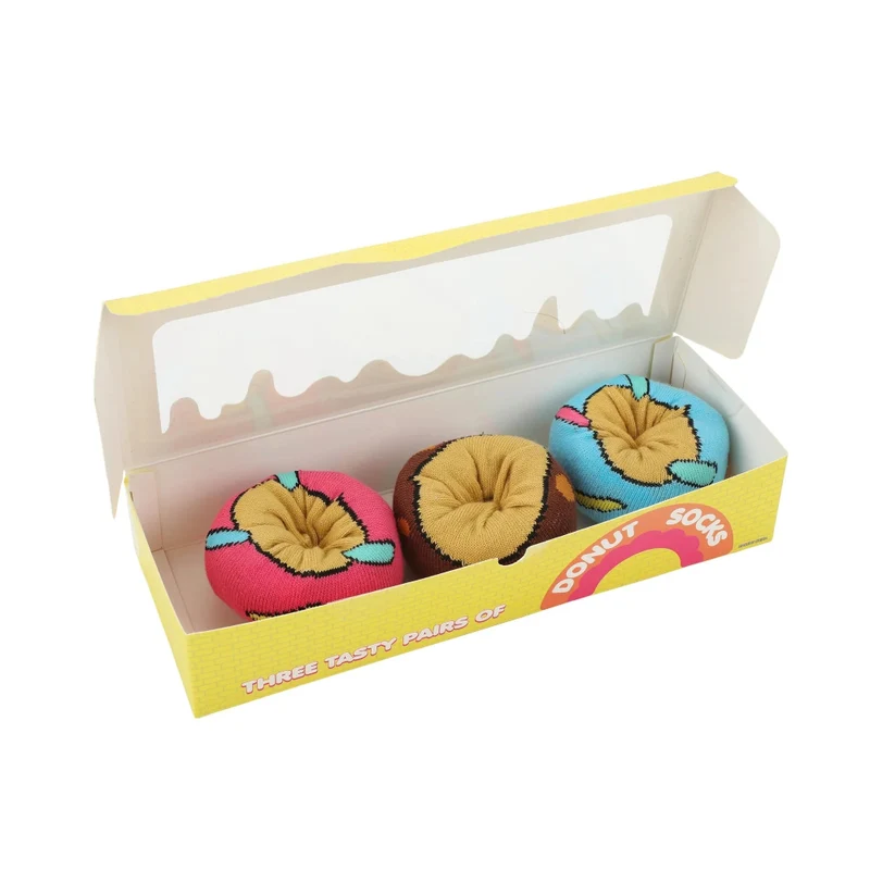 Frosted Donuts 3-Pair Socks - kids 3-6yrs