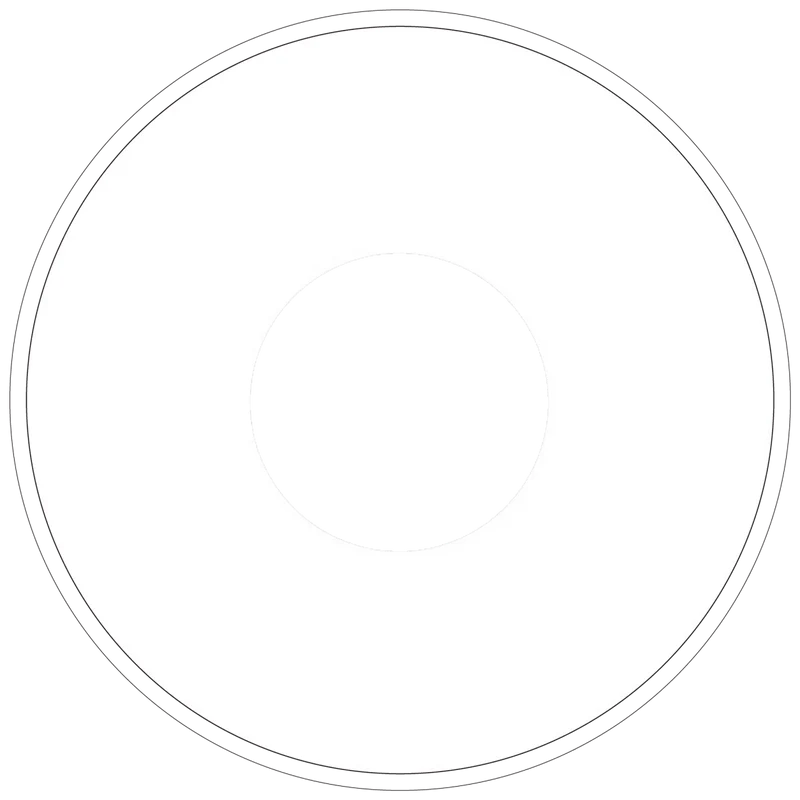 PRIMAL® Zombie I - White Coloured Contact Lenses, 3 Months Usage