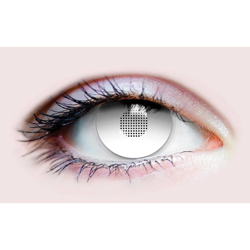 PRIMAL® Sub Zero - Whiteout Contact Lenses, 3 months usage