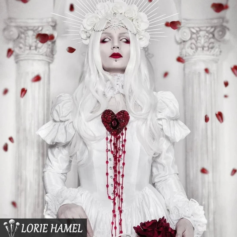 PRIMAL® Sub Zero - Whiteout Contact Lenses, 3 months usage
