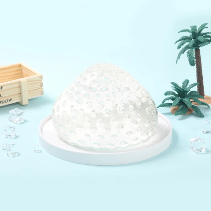 2100g Crystal Strawberry Taba Squishy