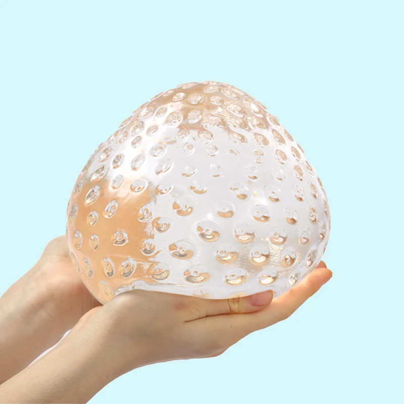 2100g Crystal Strawberry Taba Squishy