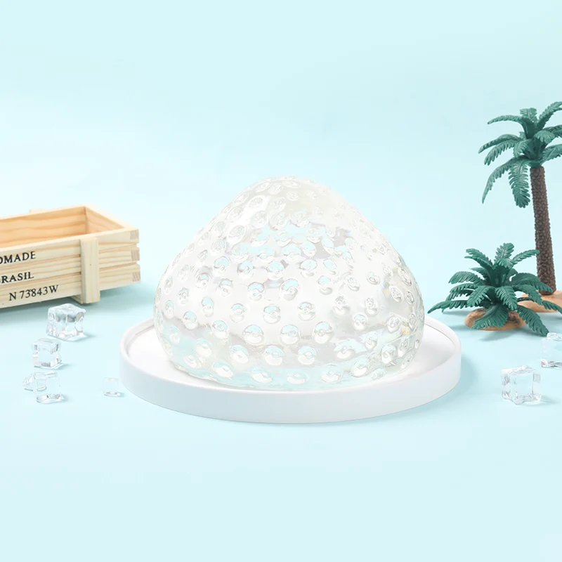 2100g Crystal Strawberry Taba Squishy
