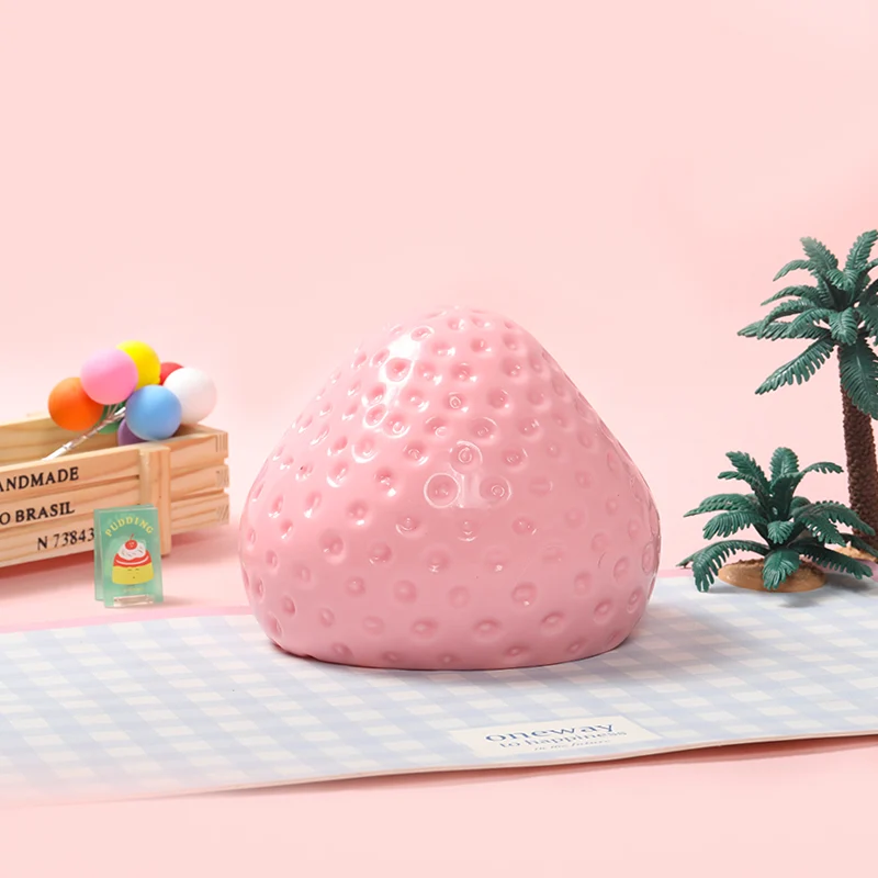 2100g Giant Pink Strawberry Taba Squishy
