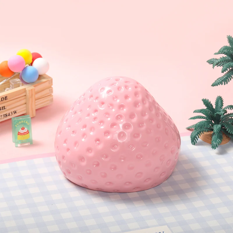 2100g Giant Pink Strawberry Taba Squishy