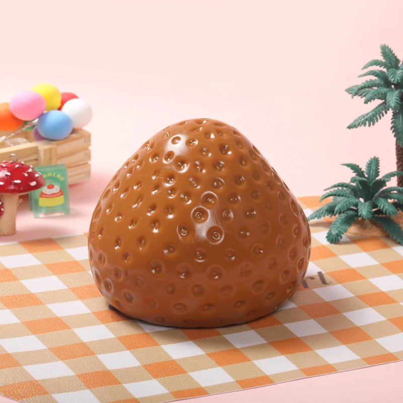 2100g Giant Chocolate Strawberry Taba Squishy