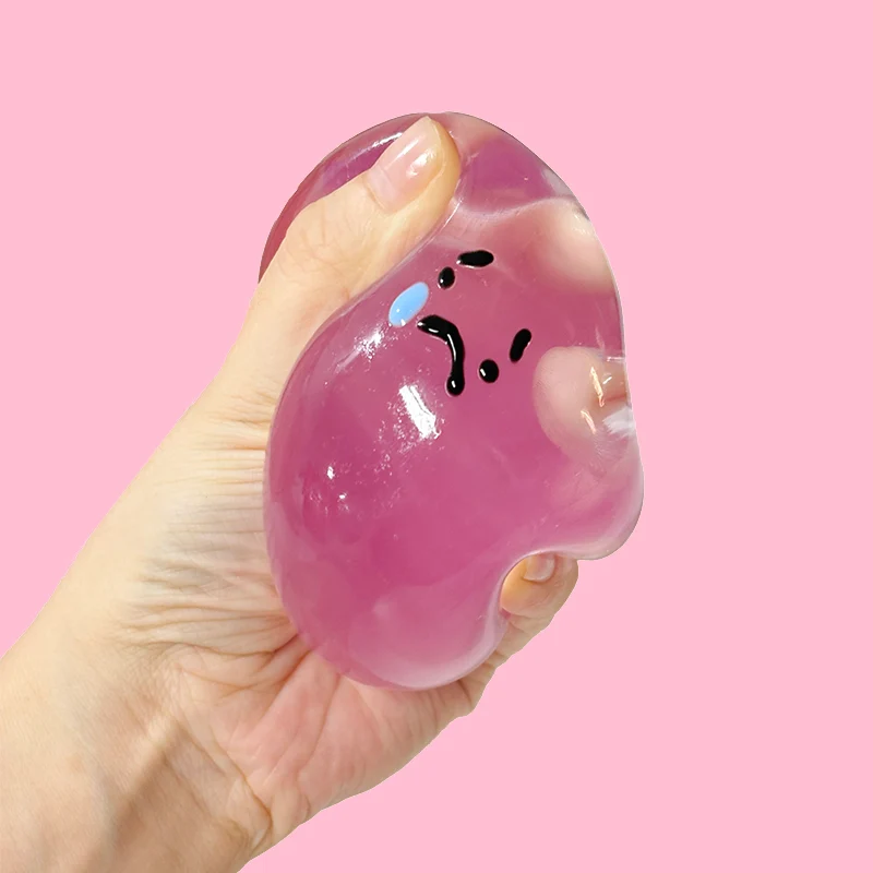 100g Crystal Purple Sad Magic Ball Taba Squishy