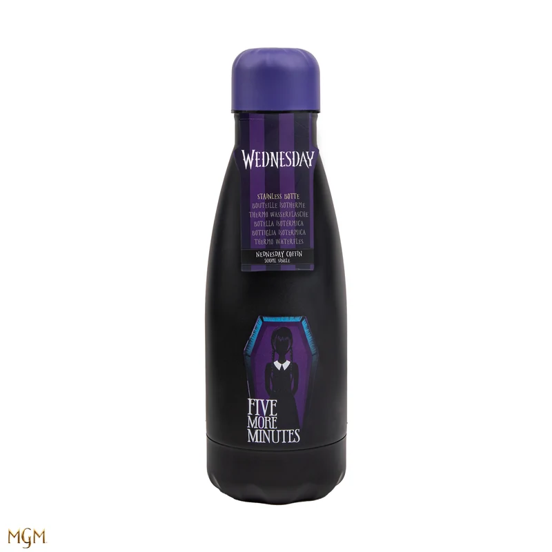 Wednesday in Coffin Water Bottle