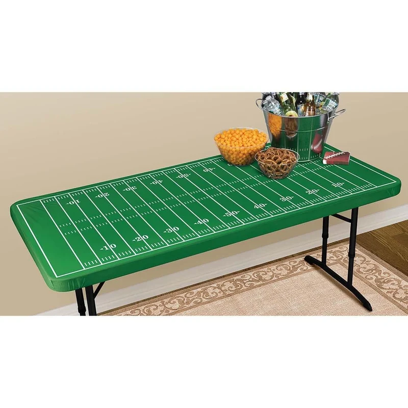 Football Table Cover with Elastic Edge, 40 in x 79 in