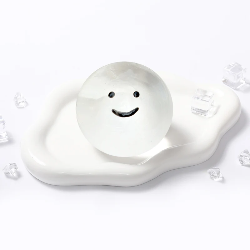 100g Crystal Smile Face Magic Ball Taba Squishy