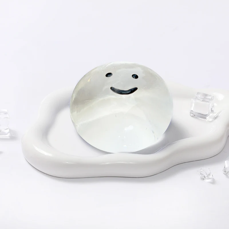 100g Crystal Smile Face Magic Ball Taba Squishy
