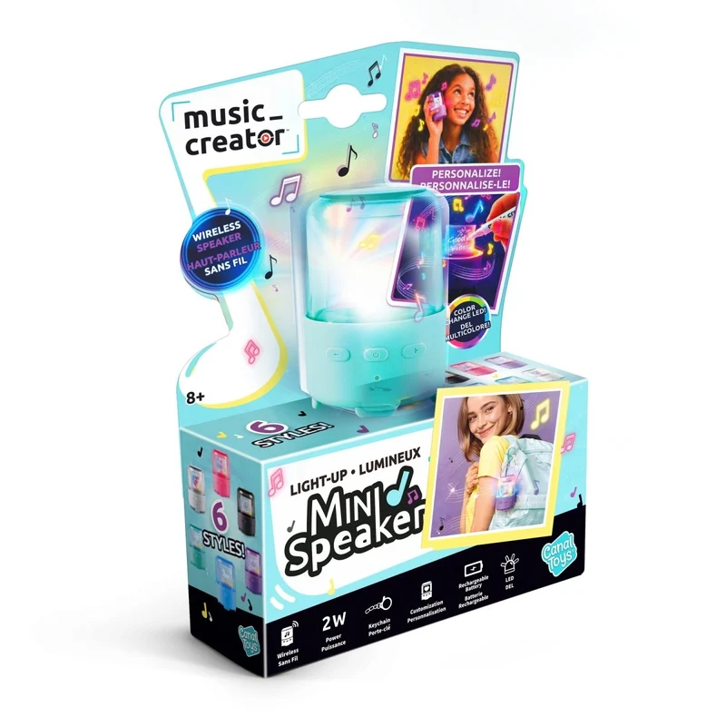 Mini Music Creator Speaker Toy, Assortment, 1 Count