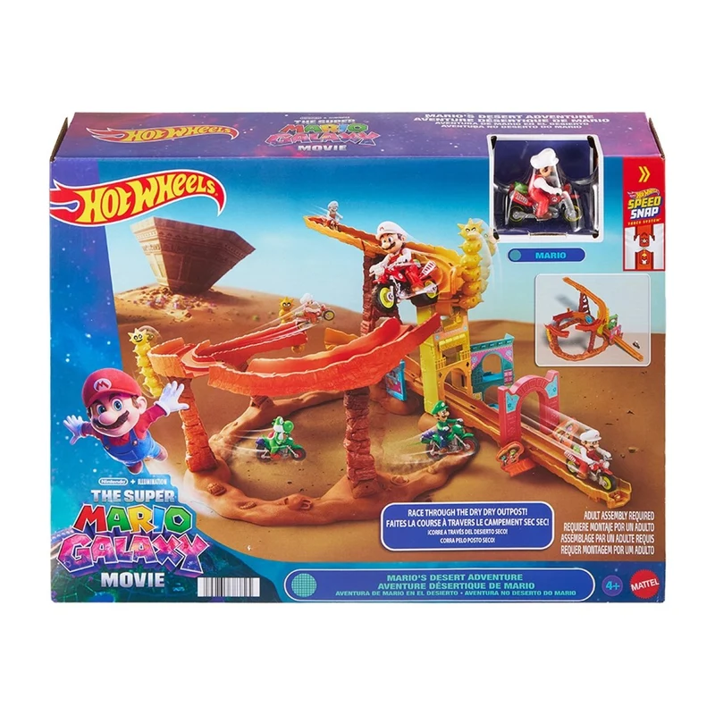 Hot Wheels Mario Kart Tostarena Ruins, 1 Count