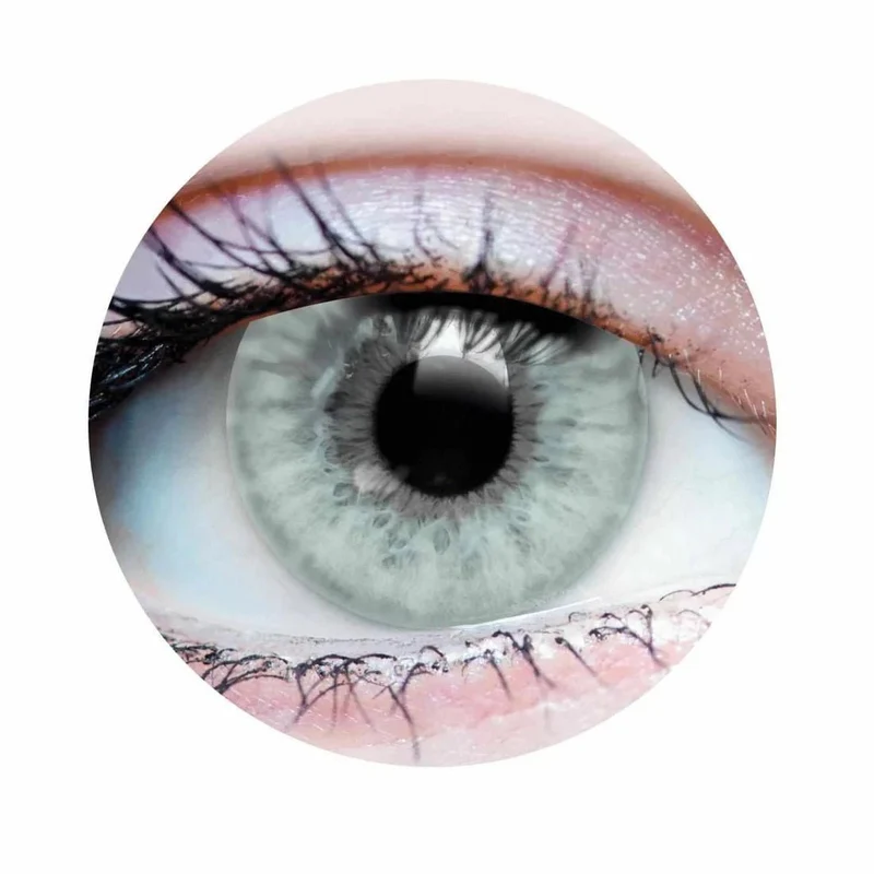 PRIMAL® Pure Jade - Light Green Coloured Contact Lenses, 3 months usage