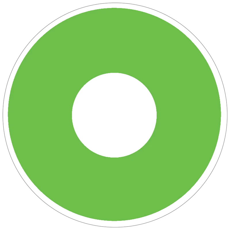 PRIMAL® Hulk - Green Coloured Contact Lenses, 3 Months Usage
